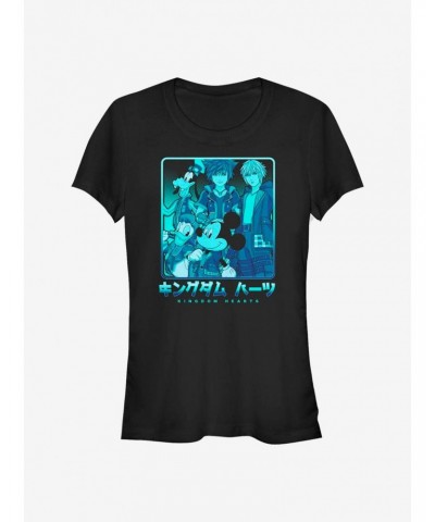 Disney Kingdom Hearts Keyblade Crew Girls T-Shirt $9.46 T-Shirts