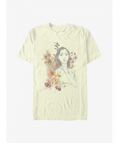 Disney Pocahontas Earth Day Pocahontas Sketch T-Shirt $9.80 T-Shirts