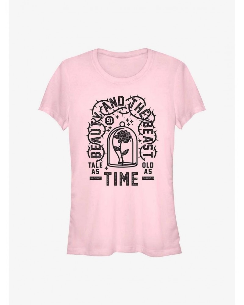 Disney Batb Tale As Old As Time Tat Look Girls T-Shirt $12.45 T-Shirts