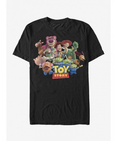 Disney Pixar Toy Story Character Logo Scene T-Shirt $9.21 T-Shirts