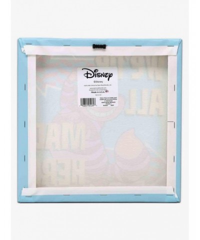 Disney Alice in Wonderland We're All Mad Here Canvas Wall Decor $16.76 Décor