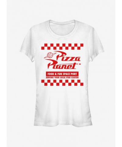 Disney Pixar Toy Story Pizza Planet Box Girls T-Shirt $10.96 T-Shirts