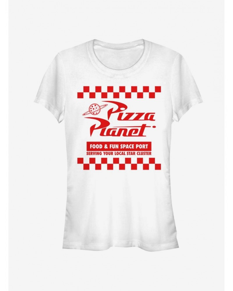 Disney Pixar Toy Story Pizza Planet Box Girls T-Shirt $10.96 T-Shirts
