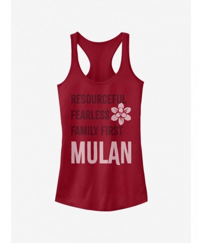Disney Mulan List Mulan Girls Tank $10.71 Tanks