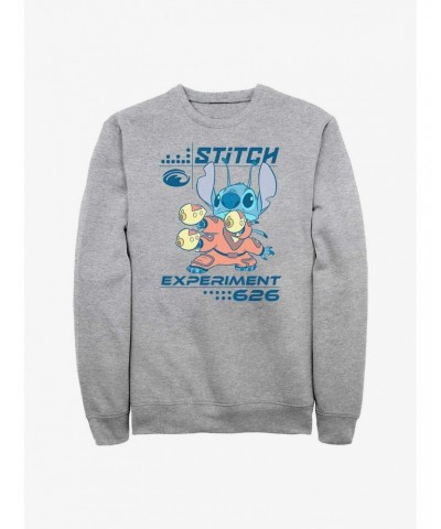 Disney Lilo & Stitch Experiment 626 Crew Sweatshirt $17.34 Sweatshirts