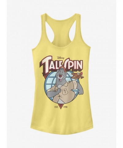 Disney TaleSpin Baloo Badge Girls Tank $12.20 Tanks
