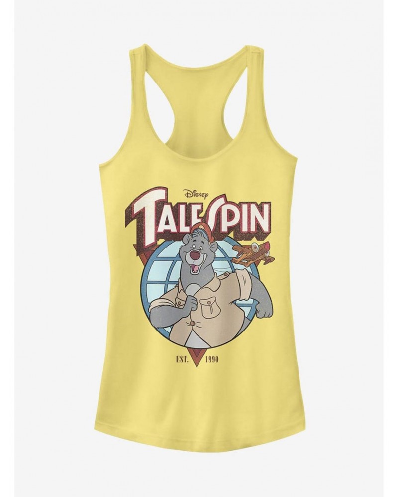 Disney TaleSpin Baloo Badge Girls Tank $12.20 Tanks