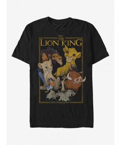 Extra Soft Disney The Lion King Poster T-Shirt $12.43 T-Shirts