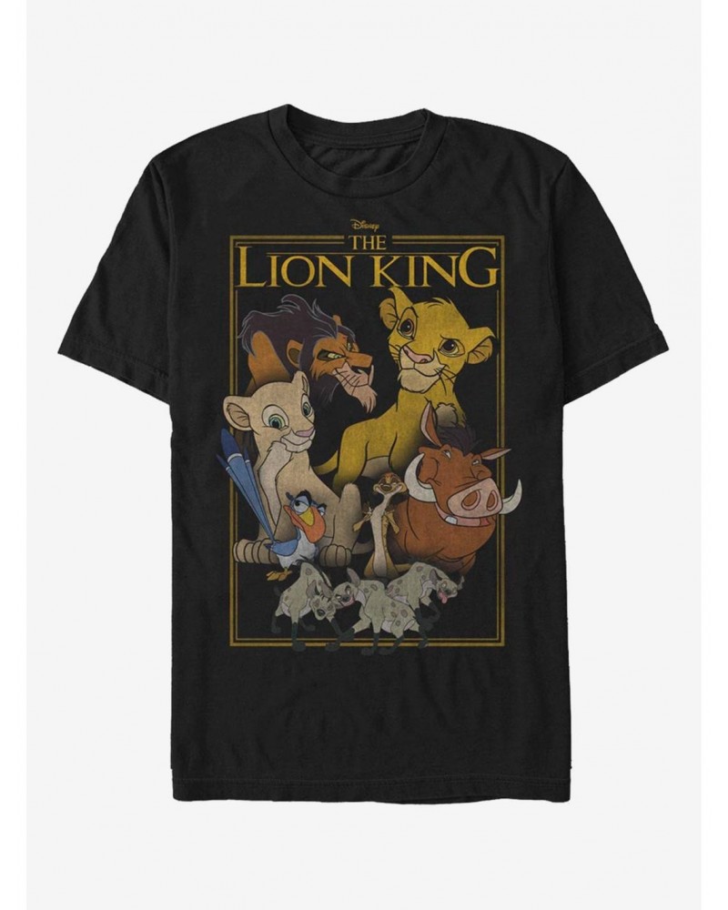 Extra Soft Disney The Lion King Poster T-Shirt $12.43 T-Shirts