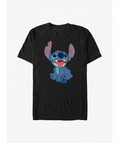 Disney Lilo & Stitch Happy Stitch T-Shirt $7.89 T-Shirts