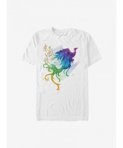 Disney Mulan Live Action Watercolor Phoenix T-Shirt $7.17 T-Shirts