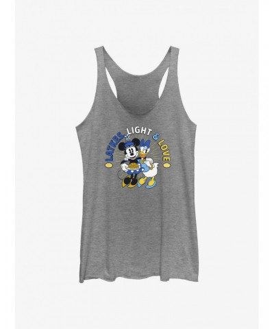 Disney Mickey Mouse Latkes Light & Love Minnie and Daisy Girls Tank $10.36 Tanks