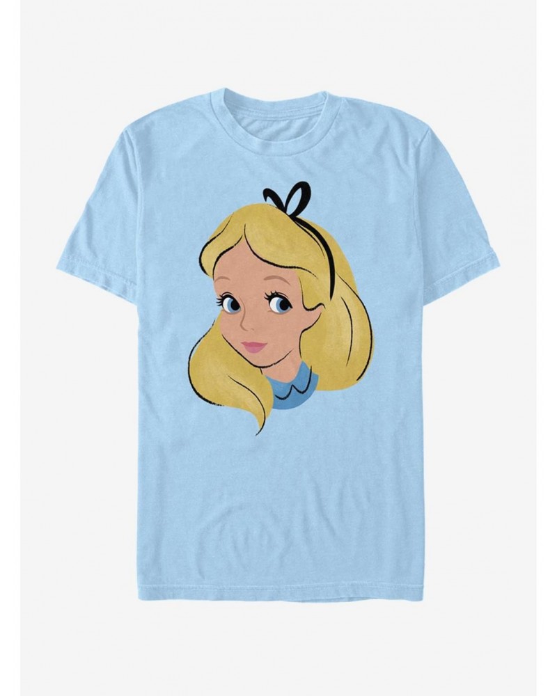 Disney Alice In Wonderland Big Face T-Shirt $11.23 T-Shirts