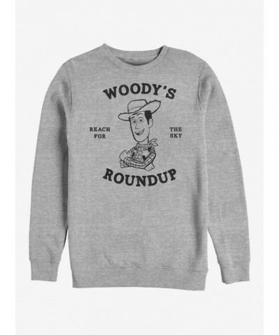 Disney Pixar Toy Story 4 Woody's Roundup Crew Sweatshirt $11.44 Sweatshirts