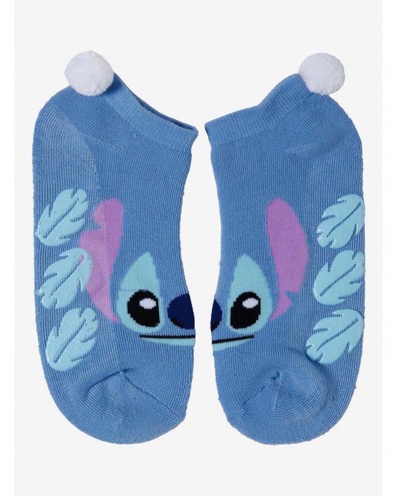 Disney Lilo & Stitch Pom No-Show Socks $2.07 Socks