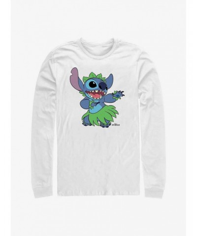 Disney Lilo & Stitch Big Hula Long-Sleeve T-Shirt $13.16 T-Shirts