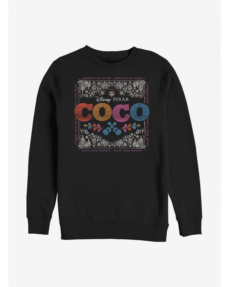 Disney Pixar Coco Bandana Crew Sweatshirt $16.61 Sweatshirts