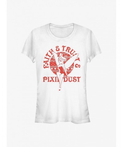Disney Peter Pan Faith, Trust, & Pixie Dust Girls T-Shirt $7.97 T-Shirts
