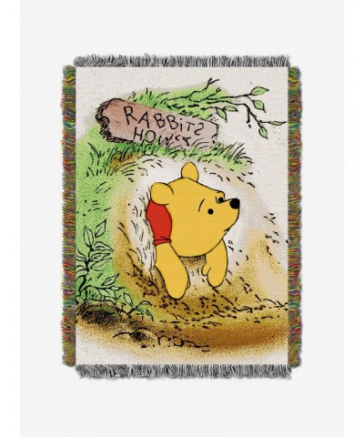 Disney Winnie The Pooh Vintage Tapestry Throw $20.45 Throws