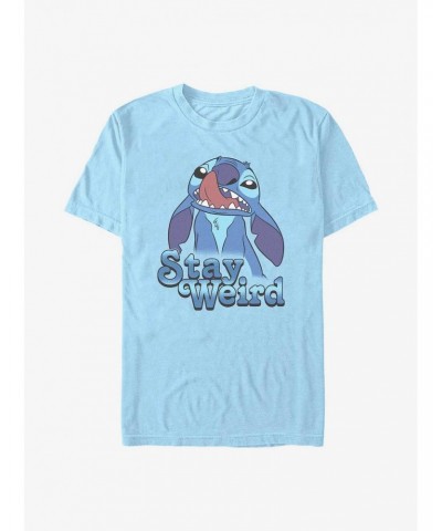 Disney Lilo & Stitch Stay Weird T-Shirt $9.08 T-Shirts