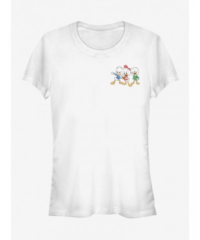 Disney DuckTales DuckTriplet Pocket Girls T-Shirt $12.45 T-Shirts