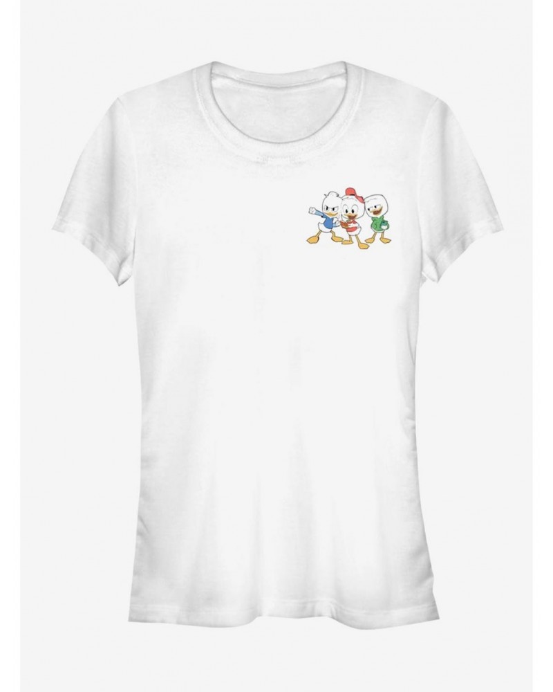 Disney DuckTales DuckTriplet Pocket Girls T-Shirt $12.45 T-Shirts