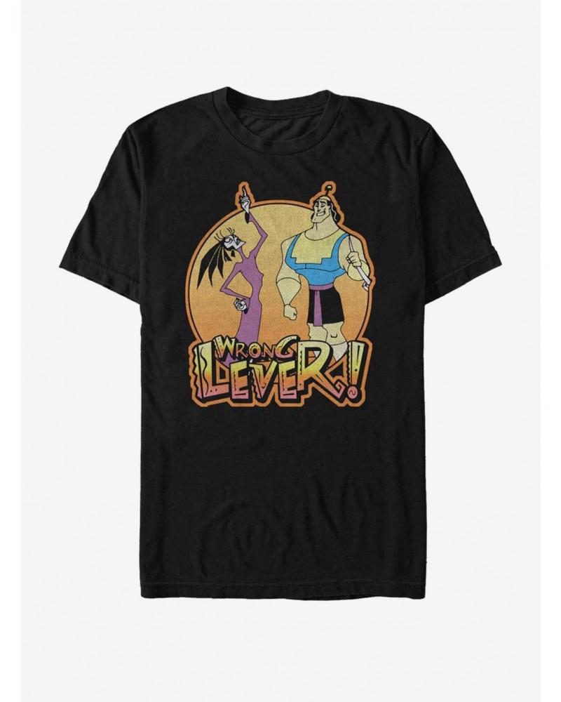 Disney The Emperor'S New Groove Wrong Lever T-Shirt $8.13 T-Shirts