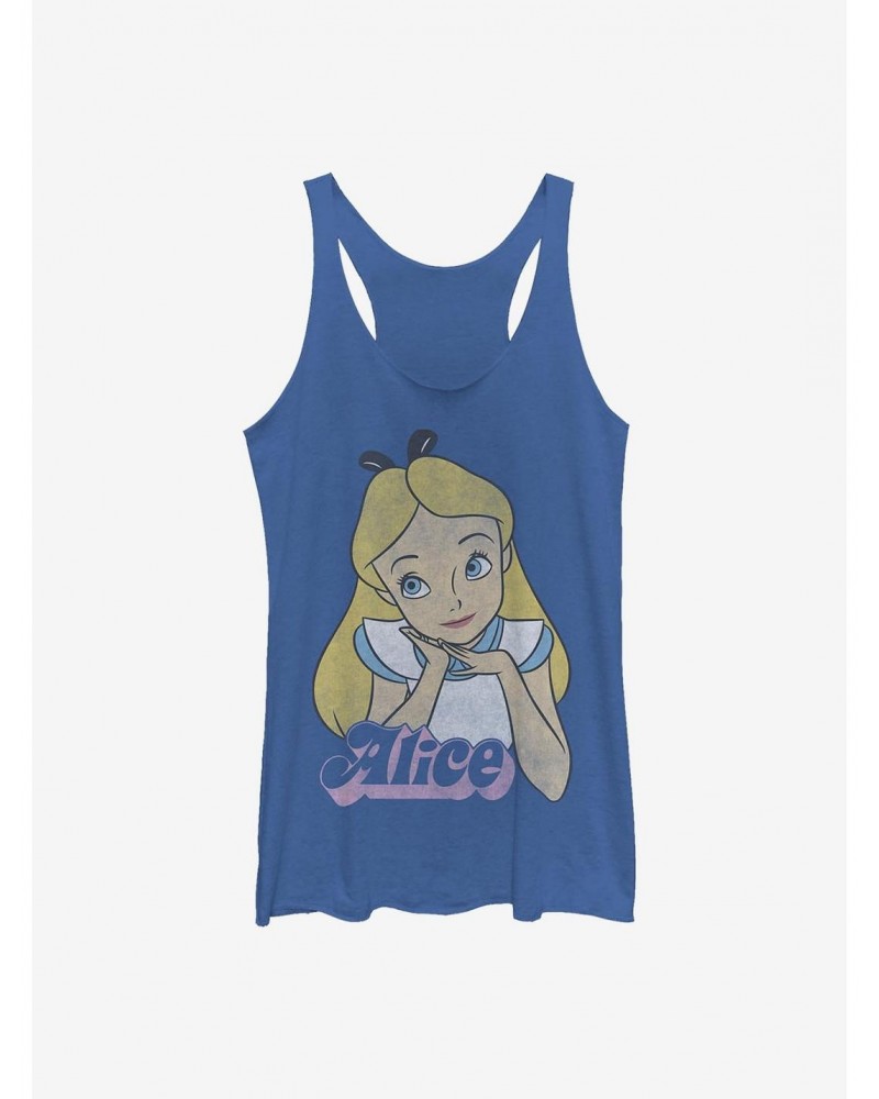 Disney Alice In Wonderland Big Alice Girls Tank $12.43 Tanks