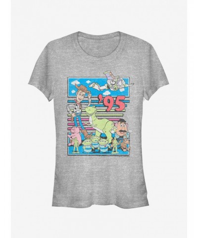 Disney Pixar Toy Story Retro Best Friend Toys Girls T-Shirt $10.46 T-Shirts