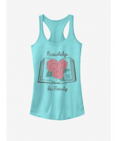 Disney Beauty and the Beast Knowledge Is Beauty Girls Tank $7.97 Tanks