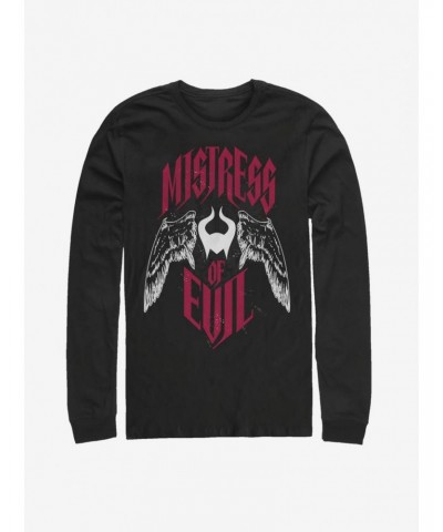 Disney Maleficent: Mistress of Evil With Wings Long-Sleeve T-Shirt $11.52 T-Shirts