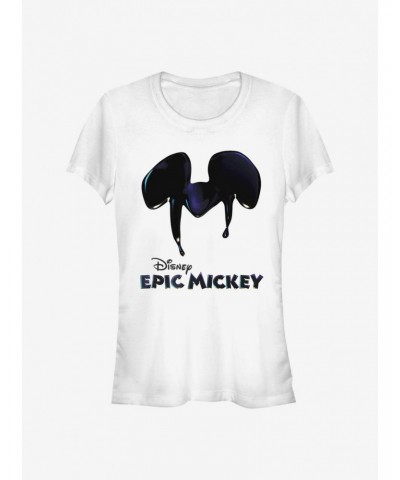 Disney Epic Mickey Epic Logo Girls T-Shirt $12.45 T-Shirts