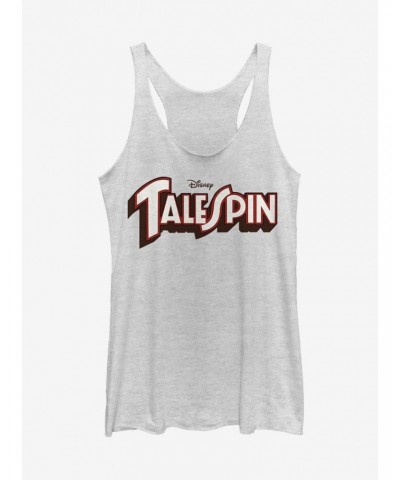 Disney TaleSpin Logo Spin Girls Tank $9.32 Tanks