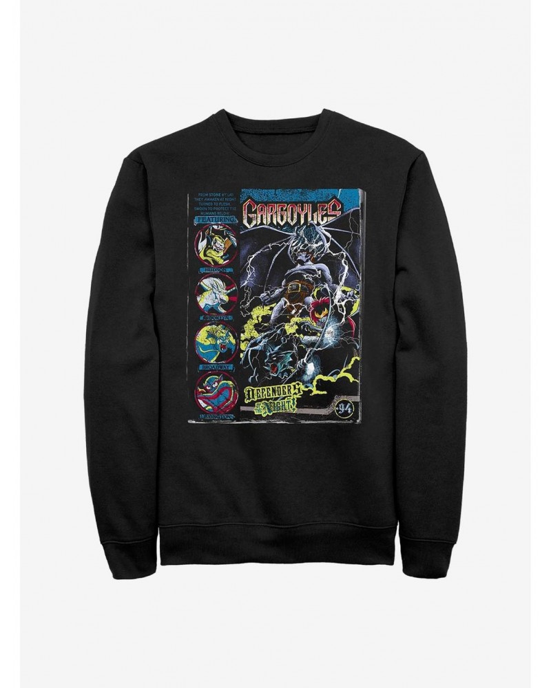 Disney Gargoyles Concrete Cover Crew Sweatshirt $15.50 Sweatshirts