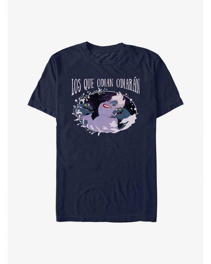 Disney The Little Mermaid Spanish Ursula Haters Gonna Hate T-Shirt $9.56 T-Shirts