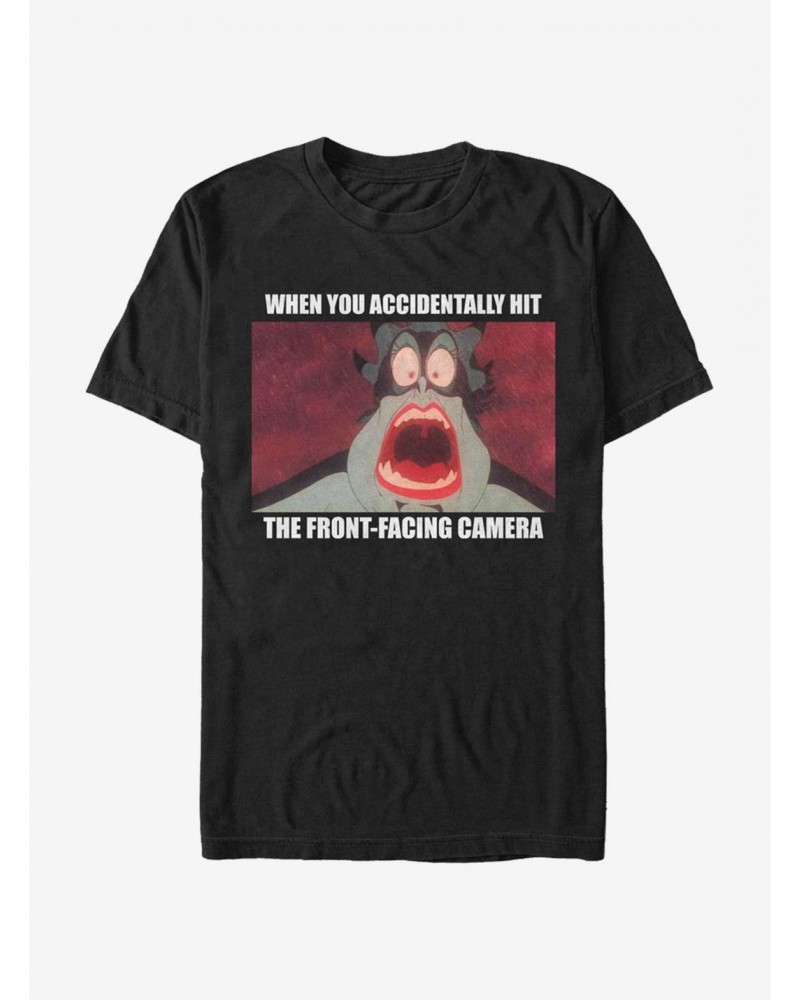 Disney Villains Ursula Camera Meme T-Shirt $8.13 T-Shirts