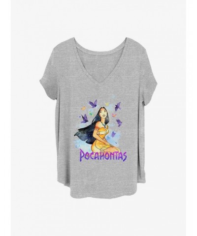 Disney Pocahontas Free Spirit Girls T-Shirt Plus Size $9.54 T-Shirts