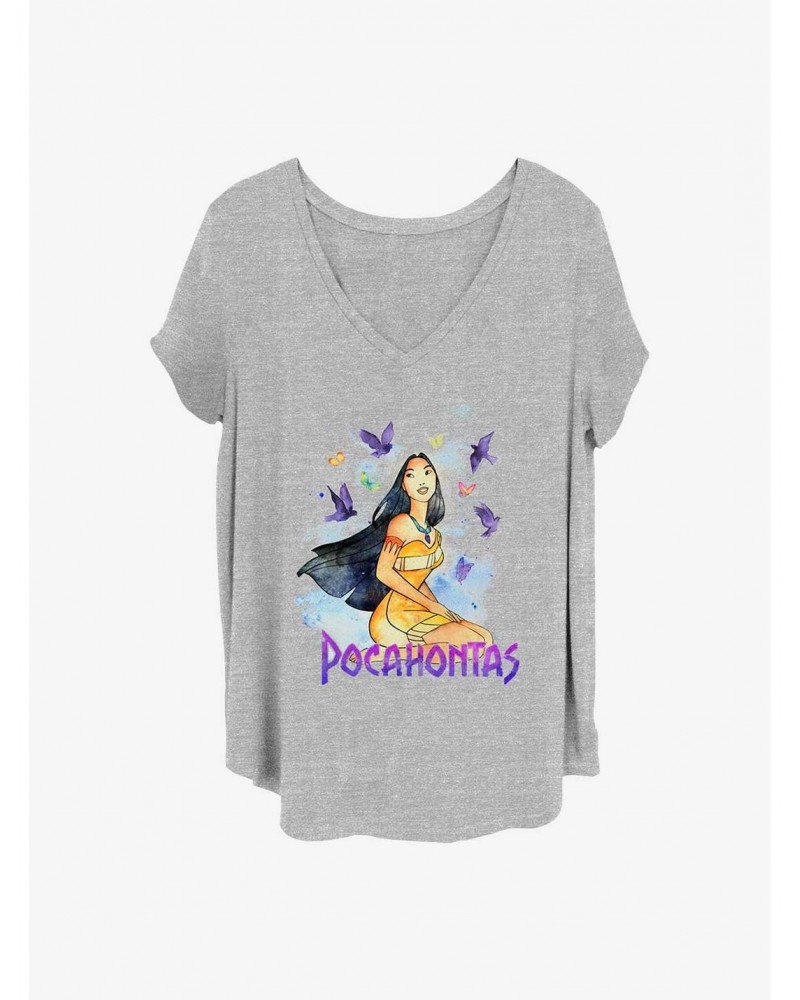 Disney Pocahontas Free Spirit Girls T-Shirt Plus Size $9.54 T-Shirts