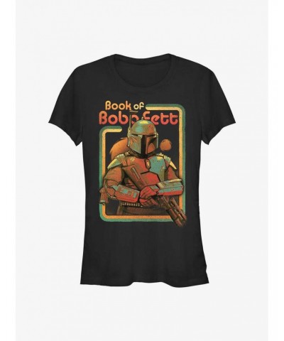 Star Wars The Book Of Boba Fett Boba Force Girls T-Shirt $9.96 T-Shirts