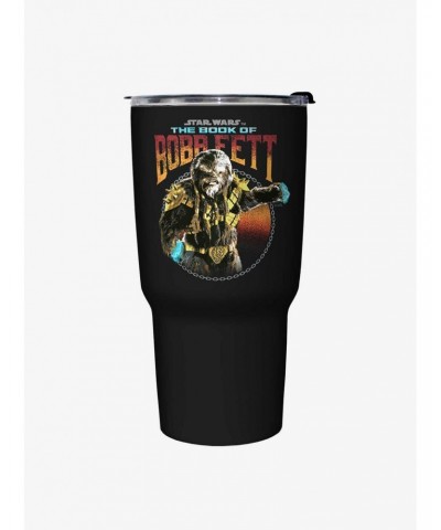 Star Wars The Book of Boba Fett Stay The Course Black Stainless Steel Travel Mug $14.05 Mugs