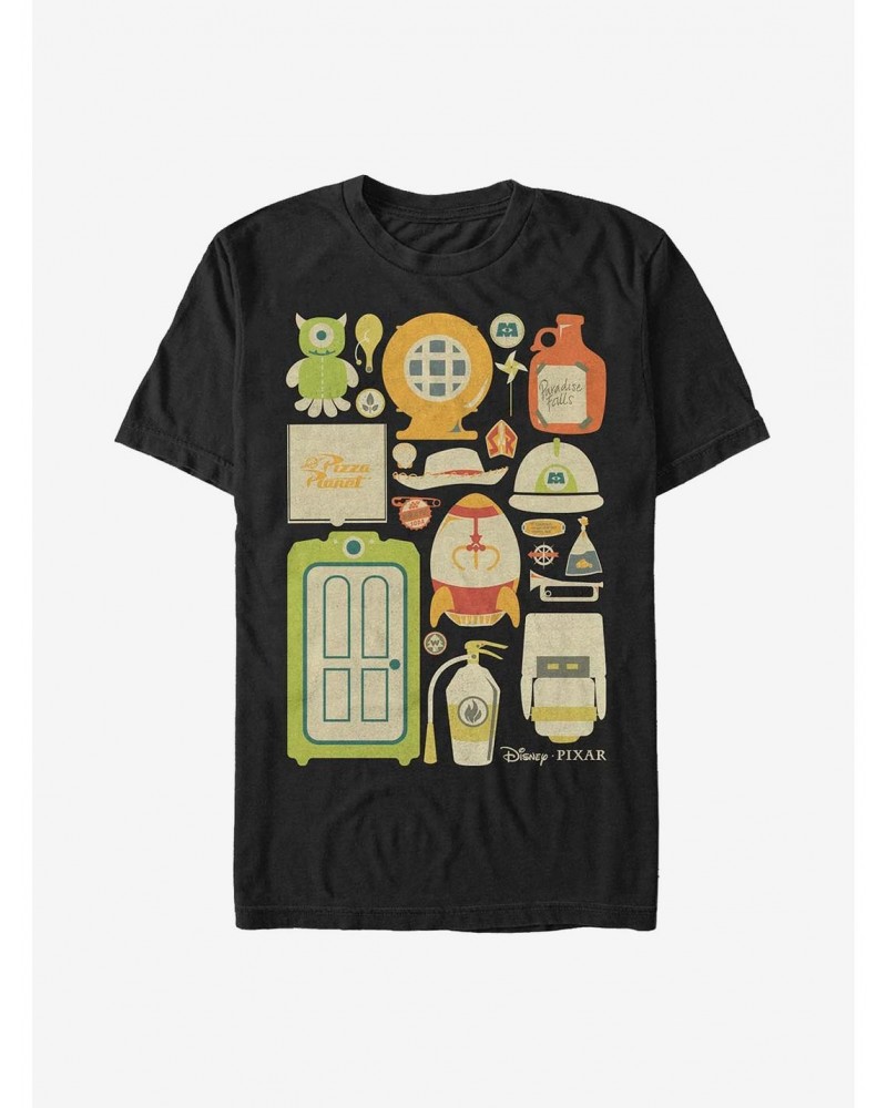 Disney Pixar Pixar Icons T-Shirt $7.65 T-Shirts