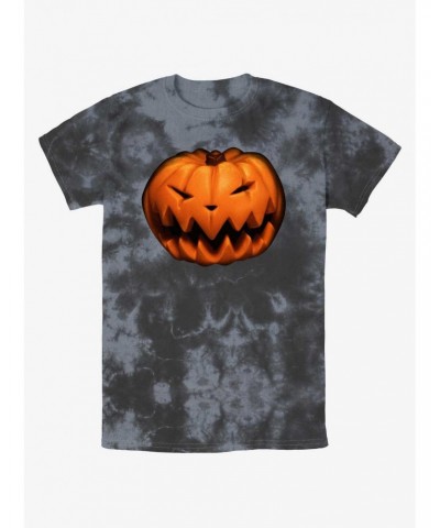 Disney The Nightmare Before Christmas Pumpkin King Tie-Dye T-Shirt $8.81 T-Shirts