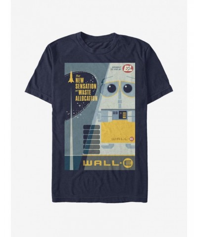 Disney Pixar Wall-E New Sensation Poster T-Shirt $7.17 T-Shirts