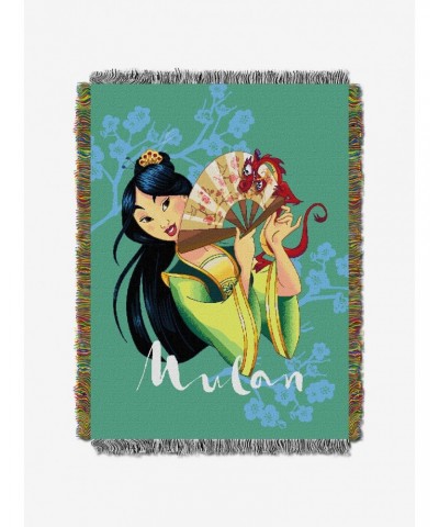 Disney Mulan Tradition Tapestry Throw $16.36 Throws