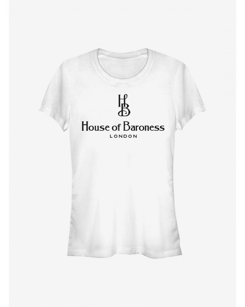 Disney Cruella House Of Baroness London Logo Girls T-Shirt $11.70 T-Shirts