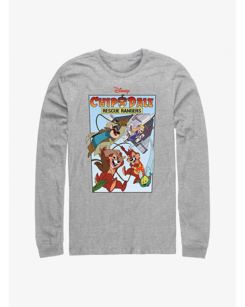 Disney Chip 'n Dale: Rescue Rangers Cover Long-Sleeve T-Shirt $10.20 T-Shirts