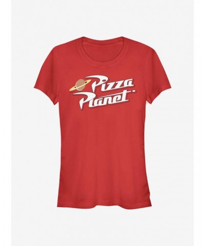 Disney Pixar Toy Story Vintage Pizza Logo Girls T-Shirt $9.96 T-Shirts