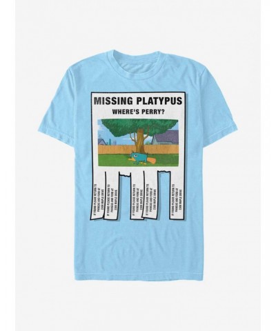 Disney Phineas And Ferb Missing Platypus T-Shirt $8.60 T-Shirts