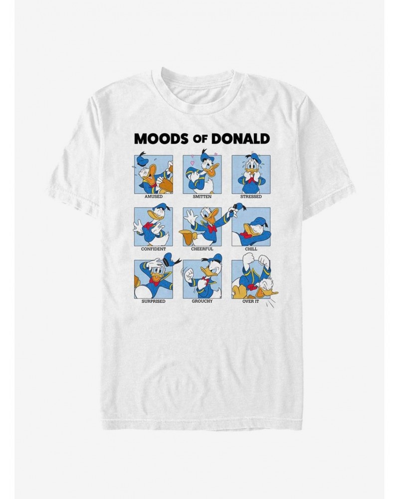 Disney Donald Duck Donald Moods T-Shirt $11.95 T-Shirts