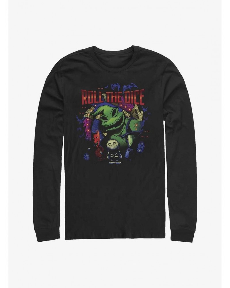 The Nightmare Before Christmas Oogie Boogie Dice Long-Sleeve T-Shirt $13.49 T-Shirts